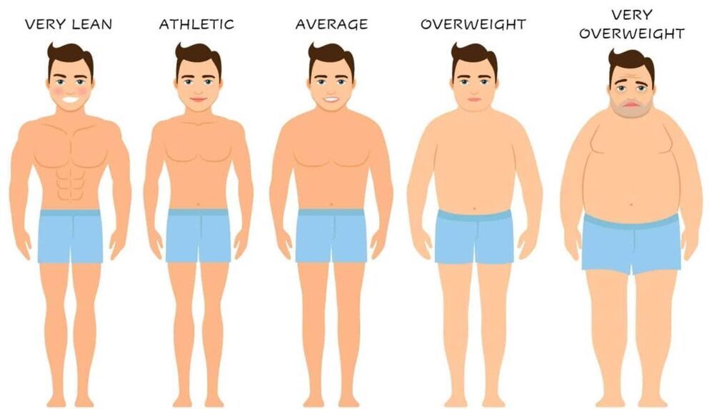 body fat percentage men